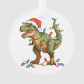 Noël T Rex Dinosaur Xmas Dino Tyrannosaurus (devant)