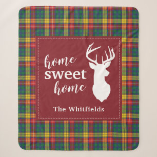 Noël Tartan Clan Buchanan Plaid Home Sweet