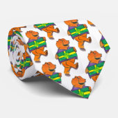 NOËL TEDDDY OURS AVEC cravate CADEAU (Roulé)