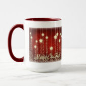 Noël tient le premier rôle la tasse de sonnerie de (Gauche)