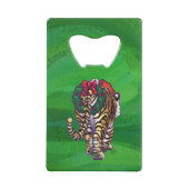 Noël Tigre Sur Vert (Dos)