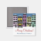 Noël Town ~ Aimant (Recto/Verso)