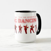 Noël Trump Dancing Mug 15oz (Devant droit)