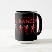 Noël Trump Dancing Mug 15oz (Devant droit)