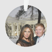 Noël Trump : Donald et Melania (devant)
