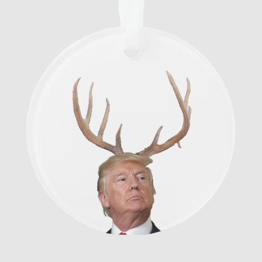 Noël Trump : Monsieur le Président, cerf (dos)