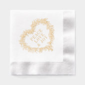 Noël vacances or mistletoe coeur paix amour (Recto)