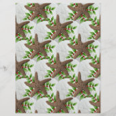 Noël Vacances Tropical Theme Restaurant Menu (Dos)