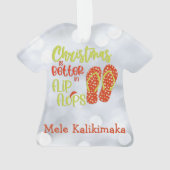 Noël vaut mieux en tongs (dos)