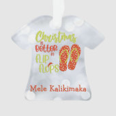 Noël vaut mieux en tongs (devant)