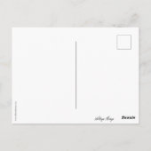 Noël victorien - Carte postale vierge (Dos)