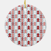 Noël Village Vacances Ornement en céramique (Dos)