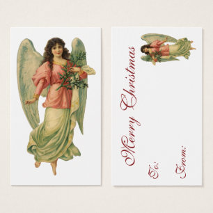 Noël vintage, ange victorien antique