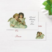 Noël Vintage, Anges Victoriens Musique Violon (Bureau)