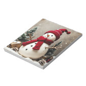 Noël Vintage - Bloc-notes (Tourné)