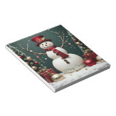 Noël Vintage - Bloc-notes (Incliné)