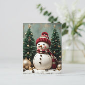 Noël Vintage - Carte de vacances (Debout devant)