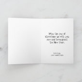 Noël Vintage, Cartes faciles à Customiser (Intérieur)