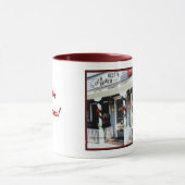 'Noël Vintage d'Amérique' Grosse Mug (Centre)