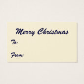 Noël Vintage, Shopping Présente Policeman (Dos)