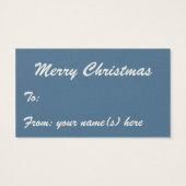 Noël Vintage, Village d'hiver Neige (Dos)