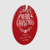 Noël Votre famille Définition Vacances (devant)