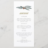 NOEL Winter Berry Christmas Holiday Menu Mariage (Devant)