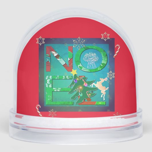 Noel with Angel Snow Globe Snow (Avant)