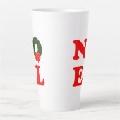 NOEL Wreath Latte Mug (Devant)