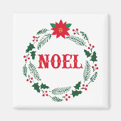 Noel Wreath Magneet (Voorkant)
