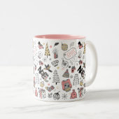 Noel Xmas Nouveauté Café Mug (Devant droit)