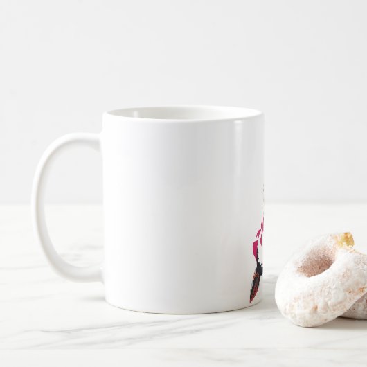Noele minimalist - Genshin Impact Koffiemok (Met donut)
