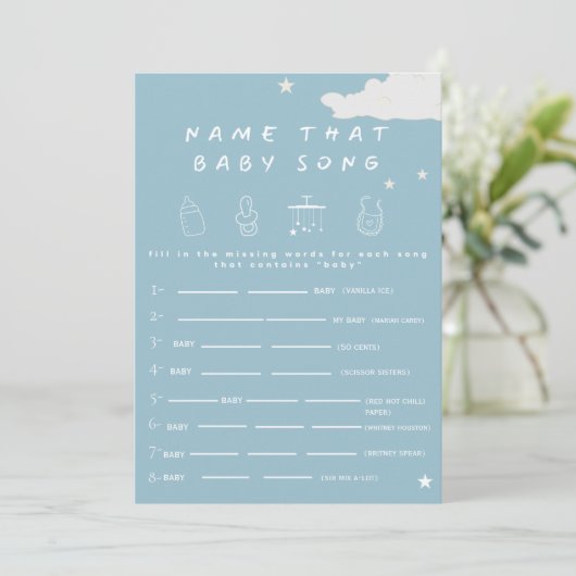 Noem dat baby nummer Rustic minimal baby shower sp Kaart (Staand voorkant)