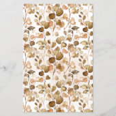 Noem dat liefdeslied Herfst Eucalyptus Shower Spel Flyer (Achterkant)