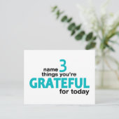 Noem drie dingen... productlijn briefkaart (Staand voorkant)