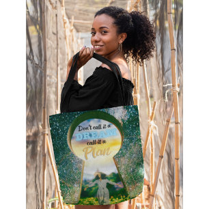 Noem het geen droom, noem het een plan draagtas