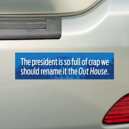 Noem het het uit Huis anders Bumpersticker (Op auto)