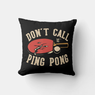 Noem het niet pingelen pong voor een pingelen het kussen