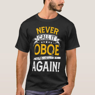 Noem het nooit meer een basson bassonne t-shirt