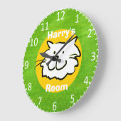 Noem het shows. Kat ontwerp Grote Klok (Hoek)