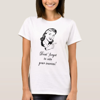 Noem je bronmeisje t-shirt