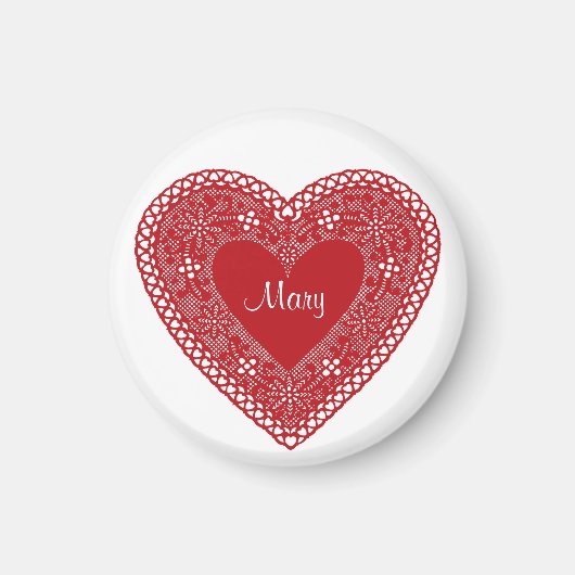 Noem je  kanten hart magneet (Voorkant)