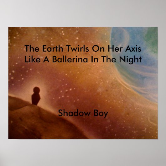 Noem je Print Shadow Boy (Voorkant)