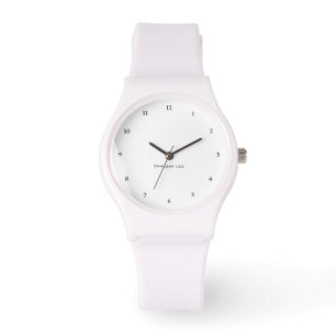 Noem je Sporty White Horloge