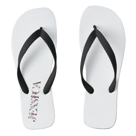 Noem Jessica. Teenslippers (Voetbed)