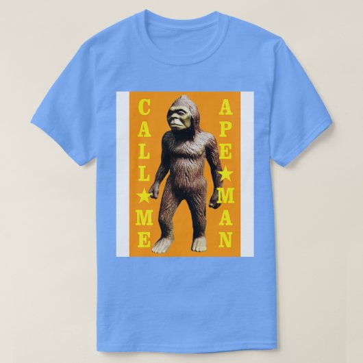 Noem me Ape Man T-shirt (Design voorkant)