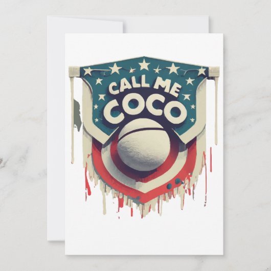 Noem me Coco Noem me Kampioen Kaart (Voorkant)