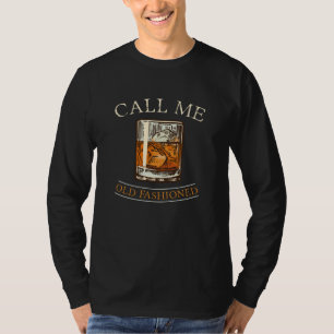Noem me de oude whisky Whisky Whiskey Bar T-shirt
