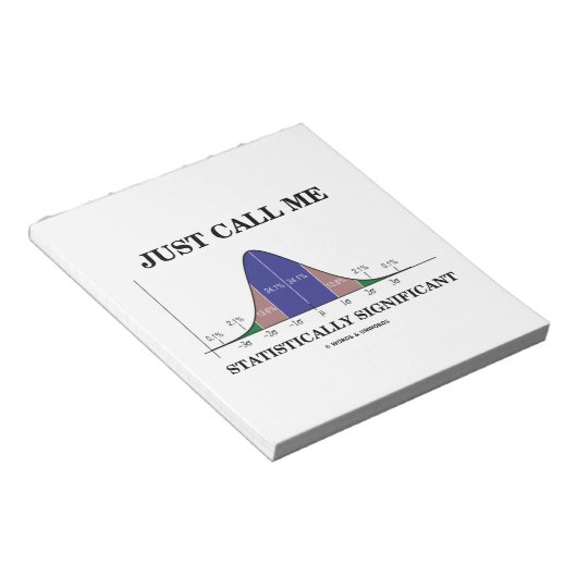 Noem me enkel statistisch significant de Kromme va Notitieblok (Schuin)