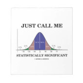 Noem me enkel statistisch significant de Kromme va Notitieblok (Voorkant)